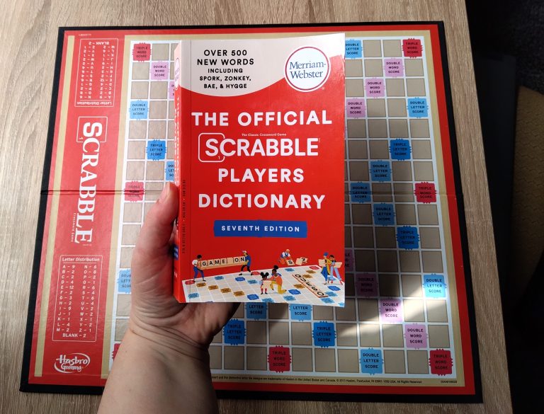 official scrabble players dictionary
